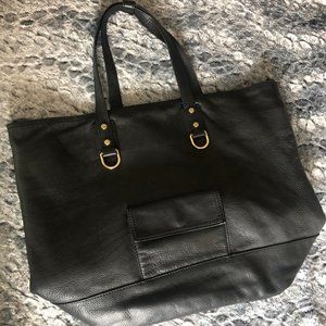 J. Crew - Large Genuine Leather Tote Bag